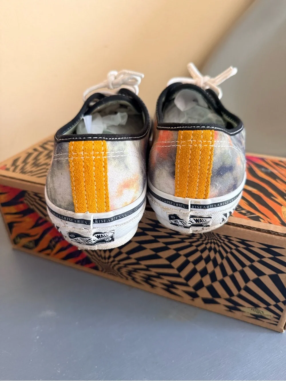 Vans gently worn